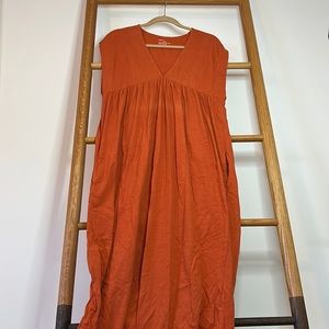 Leon & Harper orange dress